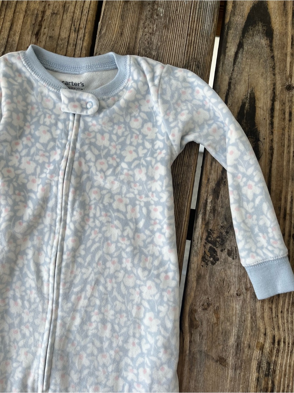 Carter’s footy pajamas